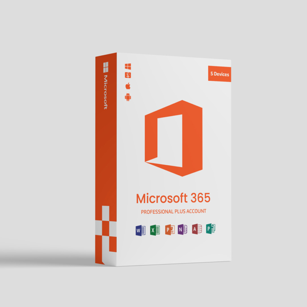 Microsoft Office 365 Pro Plus product key 5 Devices